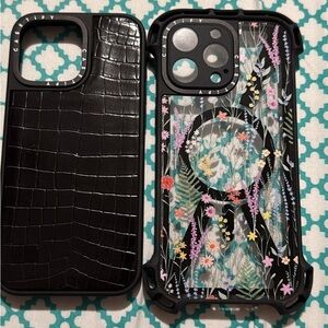 Floral Black Phone Case by Casetify